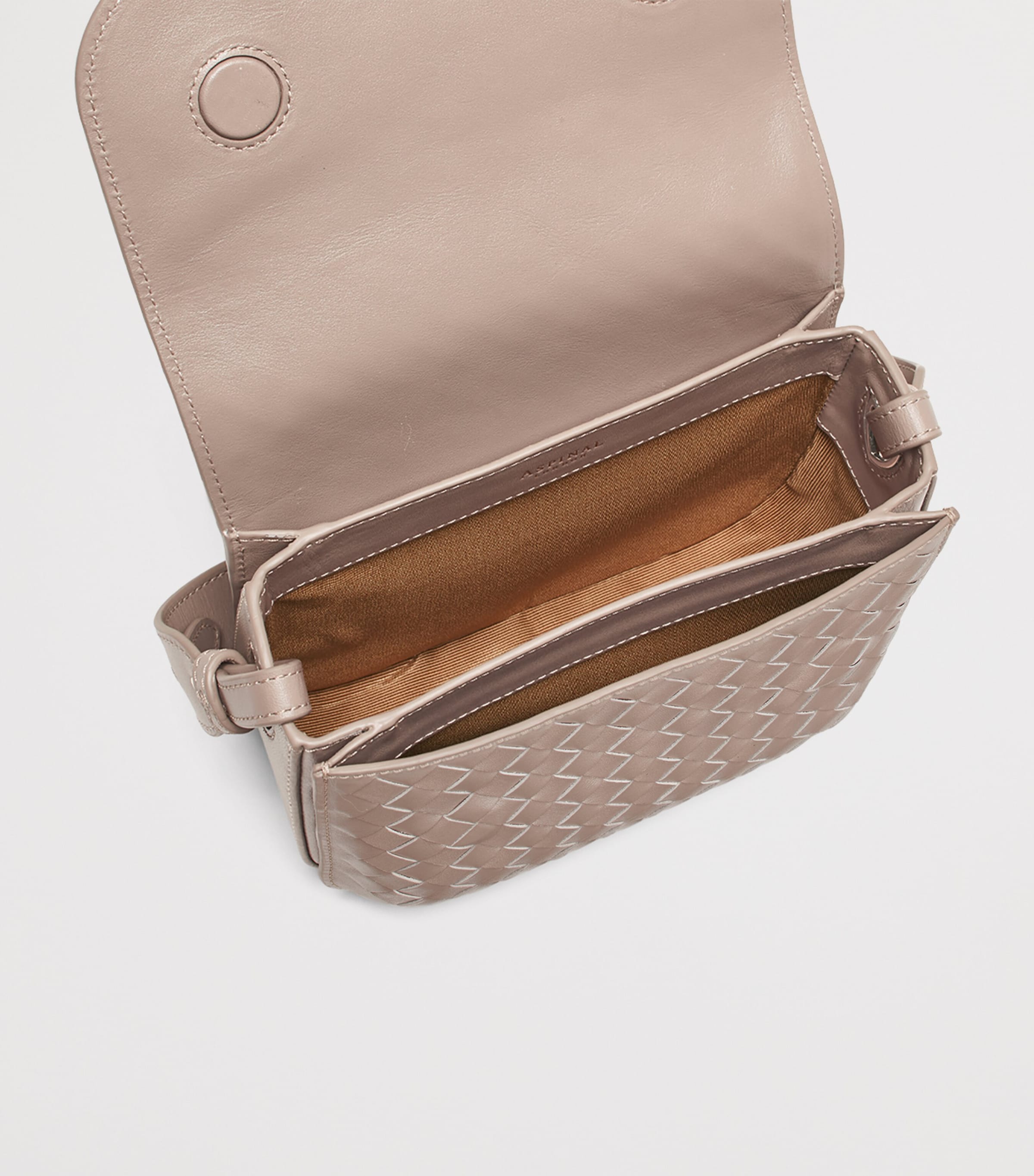 Aspinal Of London woven leather Ella cross-body bag, UK version