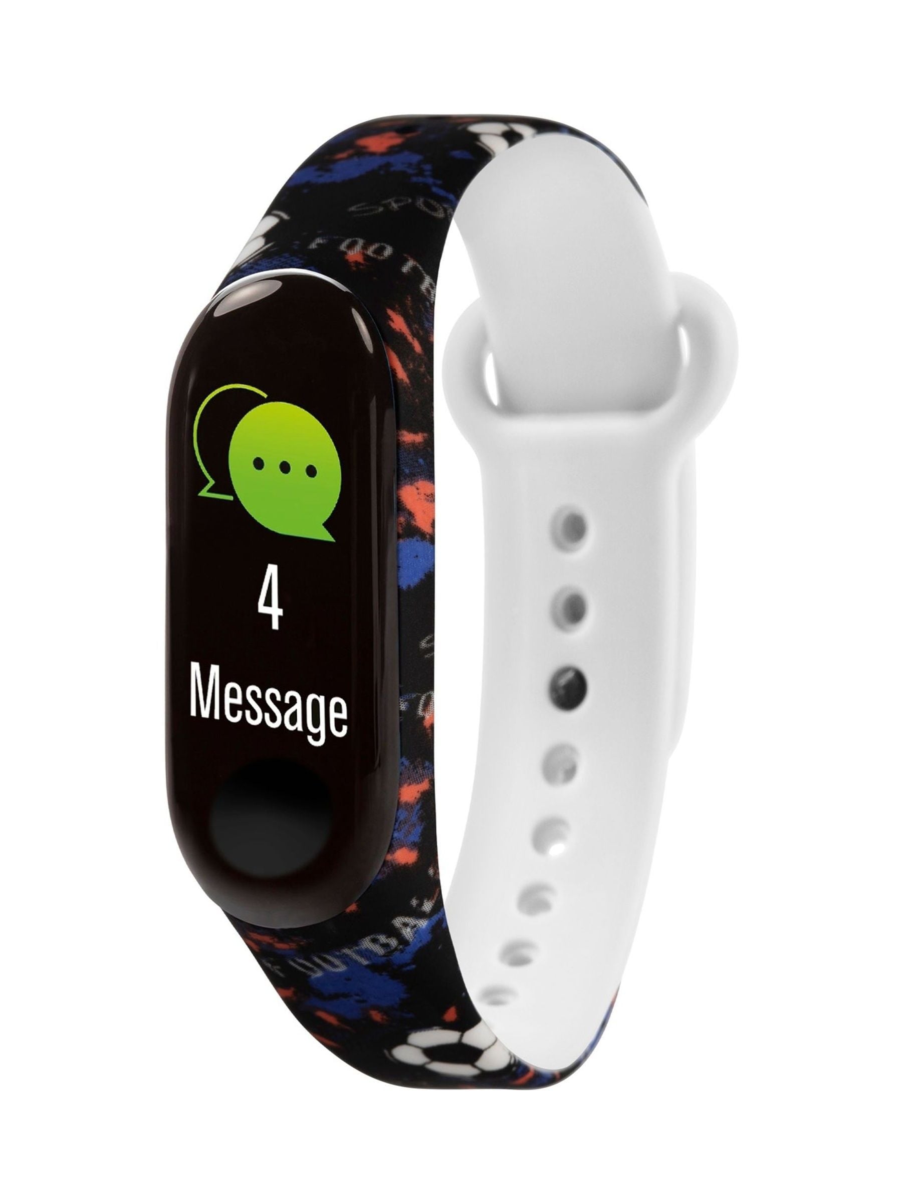 Peers Hardy Tikkers football smart watch black silicone strap, UK version