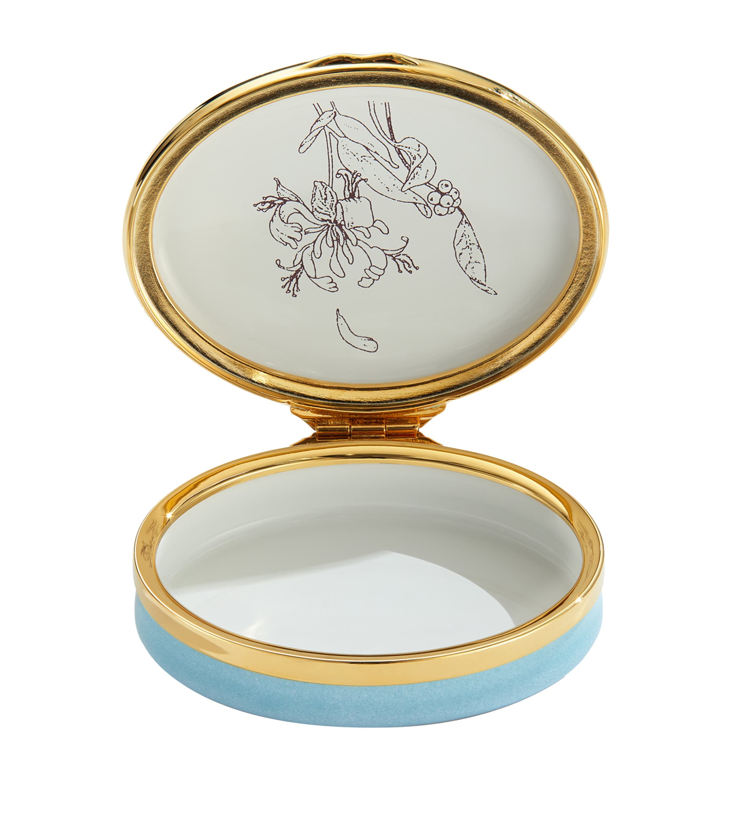 Halcyon Days enamel box with 'The Best Is Yet To Come' message, UK version