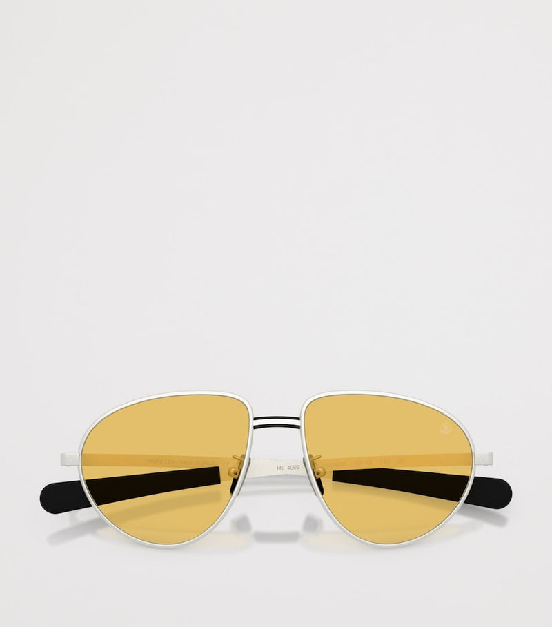 Moncler ME4009 metal sunglasses - British product