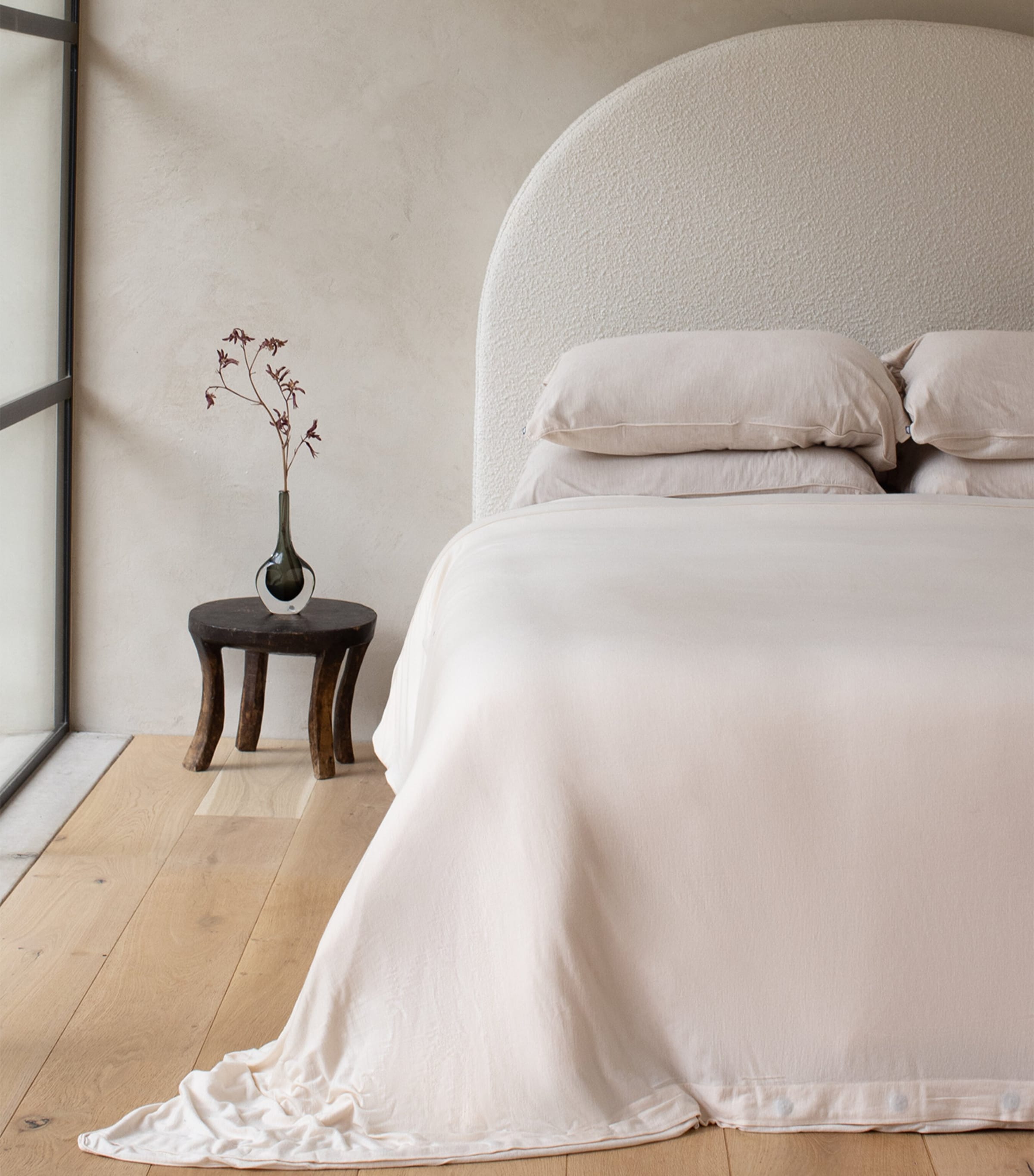 SHLEEP Merino Jersey King Fitted Sheet 150cm x 200cm (British brand)