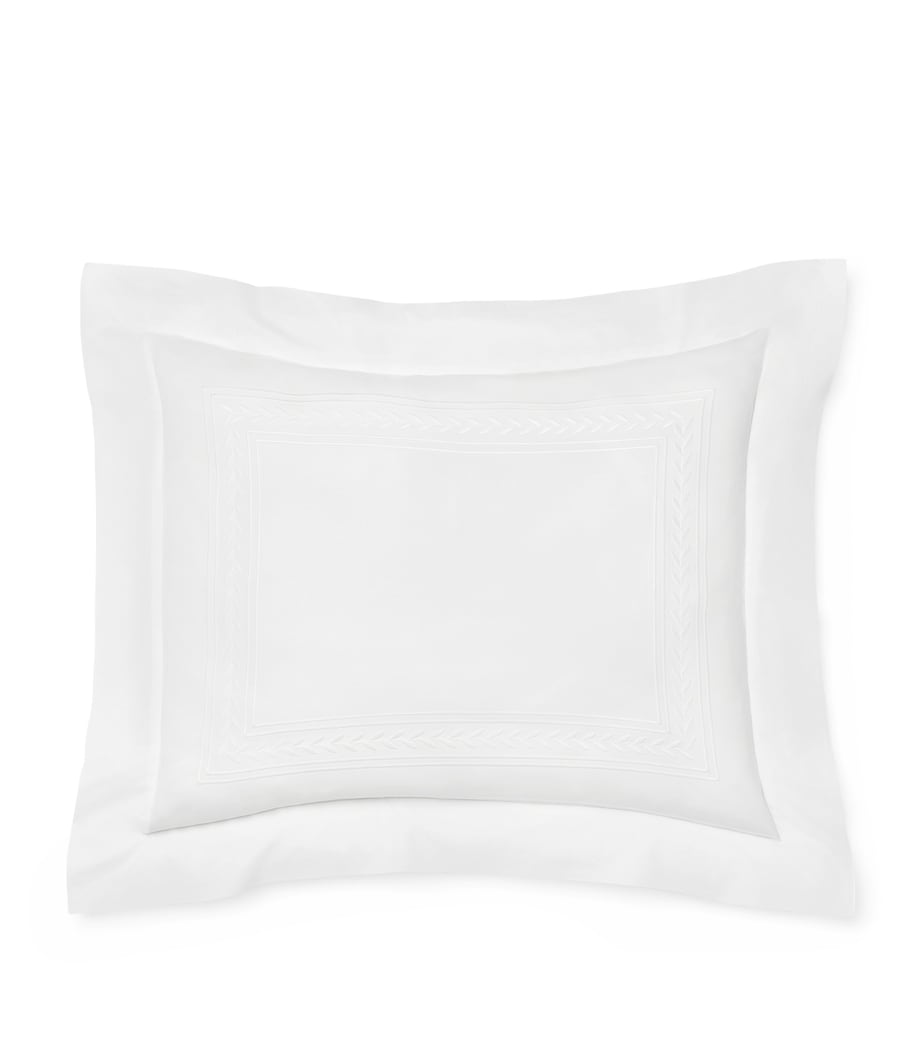 Pratesi silk-cotton Impero king pillowcase 50x90cm, UK version