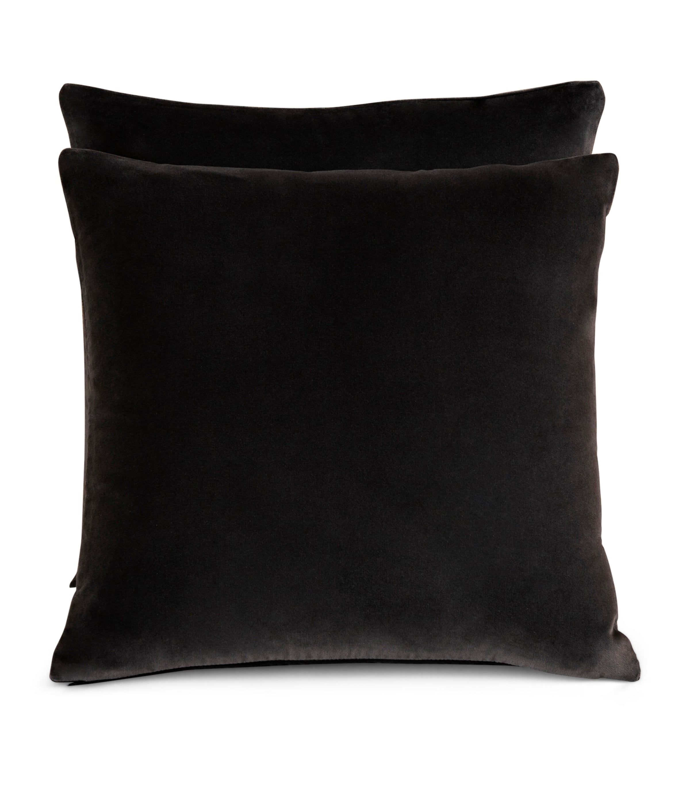 Frette Luxury Velvet Cushion Cover 50cm x 50cm - British product