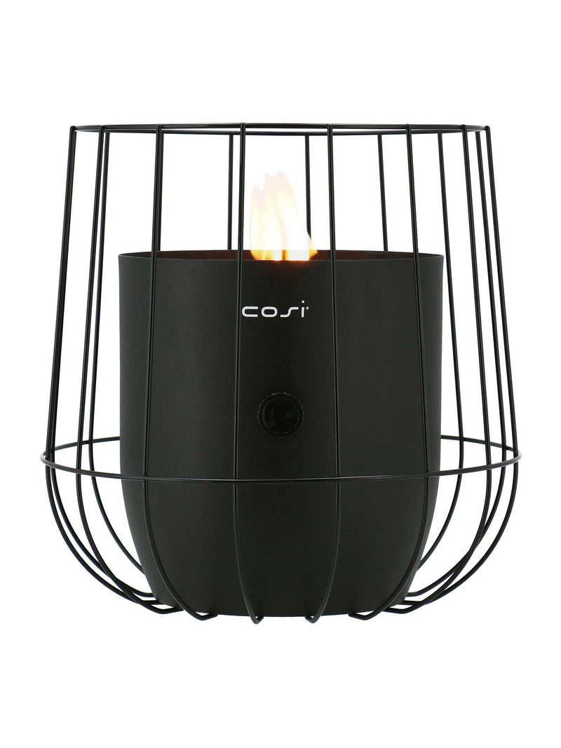 Pacific Green Garden Cosiscoop Basket Fire Pit Lantern (British brand)