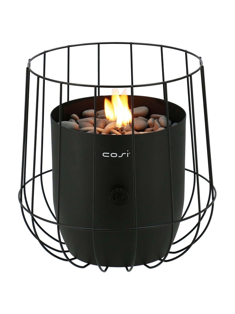 Pacific Green Garden Cosiscoop Basket Fire Pit Lantern (British brand)