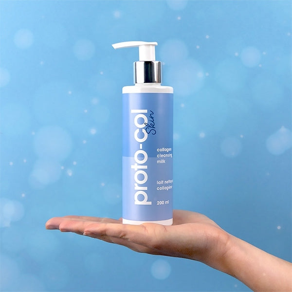 Proto-col collagen cleansing milk 200ml, imported from the UK