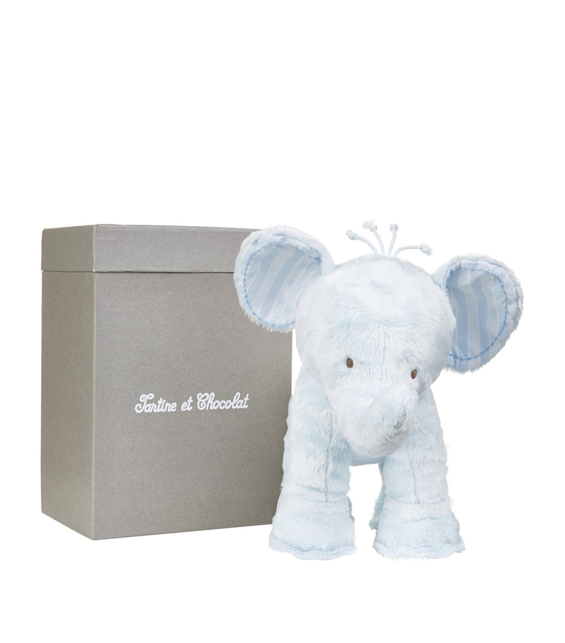 Tartine et Chocolat elephant soft toy 21cm (British brand)