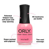 Orly Bubblegum Pop nail polish 18ml, UK version