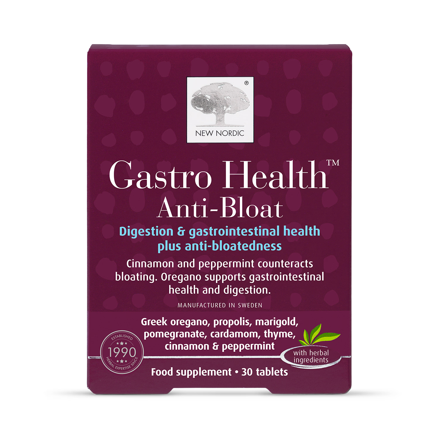 New Nordic Anti-Bloat 30 tablets, UK version