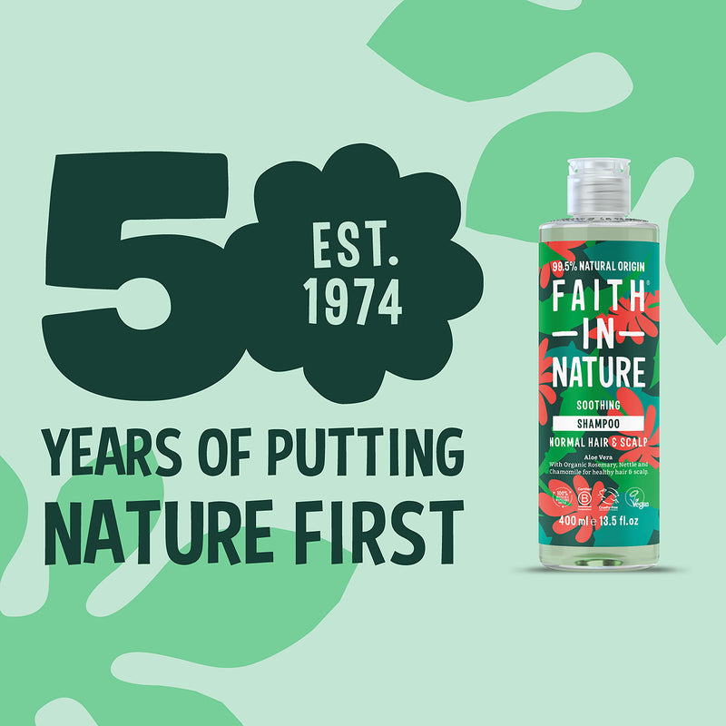 Faith In Nature Aloe Vera Shampoo Normal Hair 400ml - British product