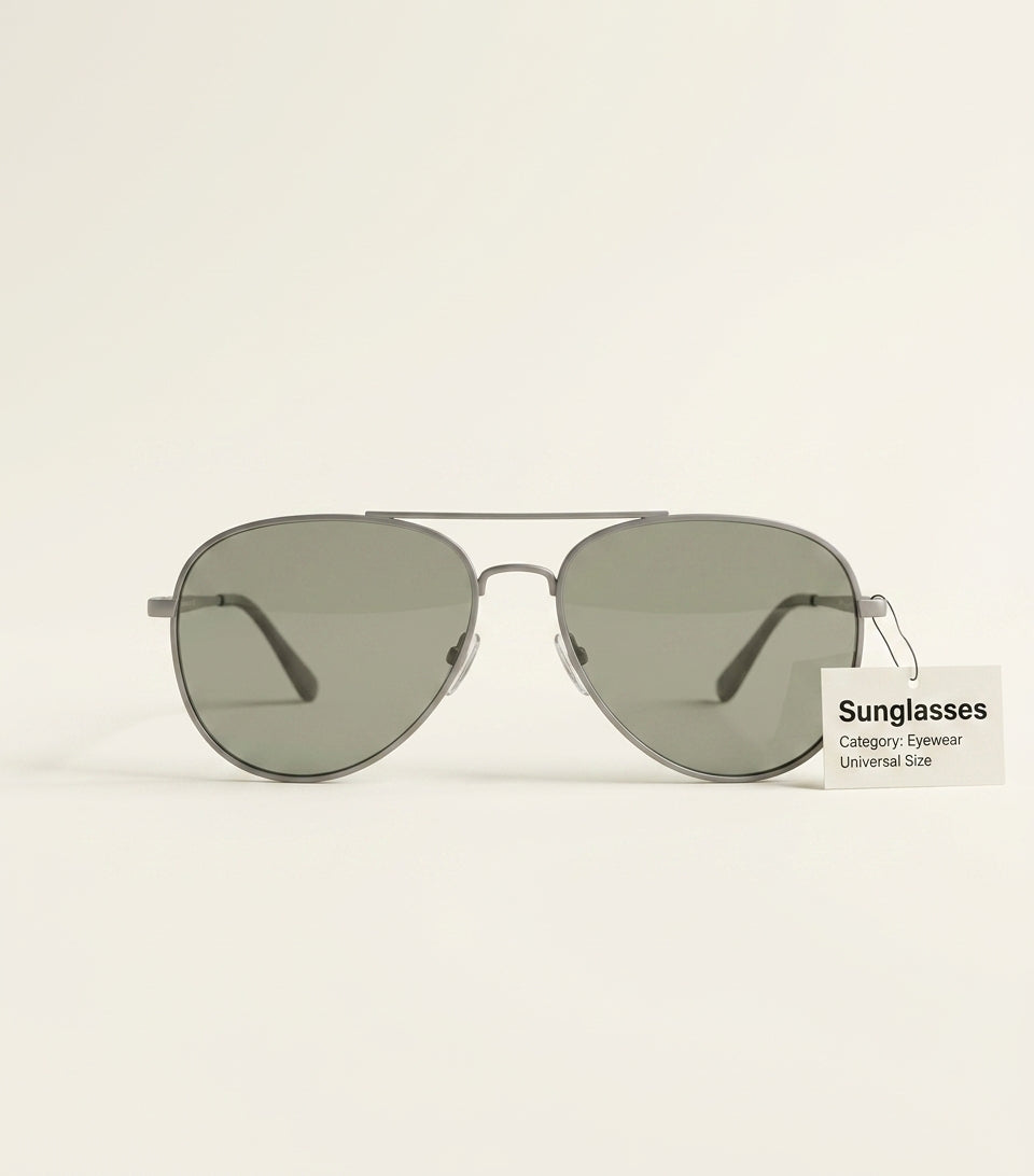 Prada metal rectangular sunglasses, UK version