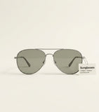 Prada metal rectangular sunglasses, UK version