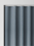 Blue Nikki made to measure cotton linen curtains, imported from the UK