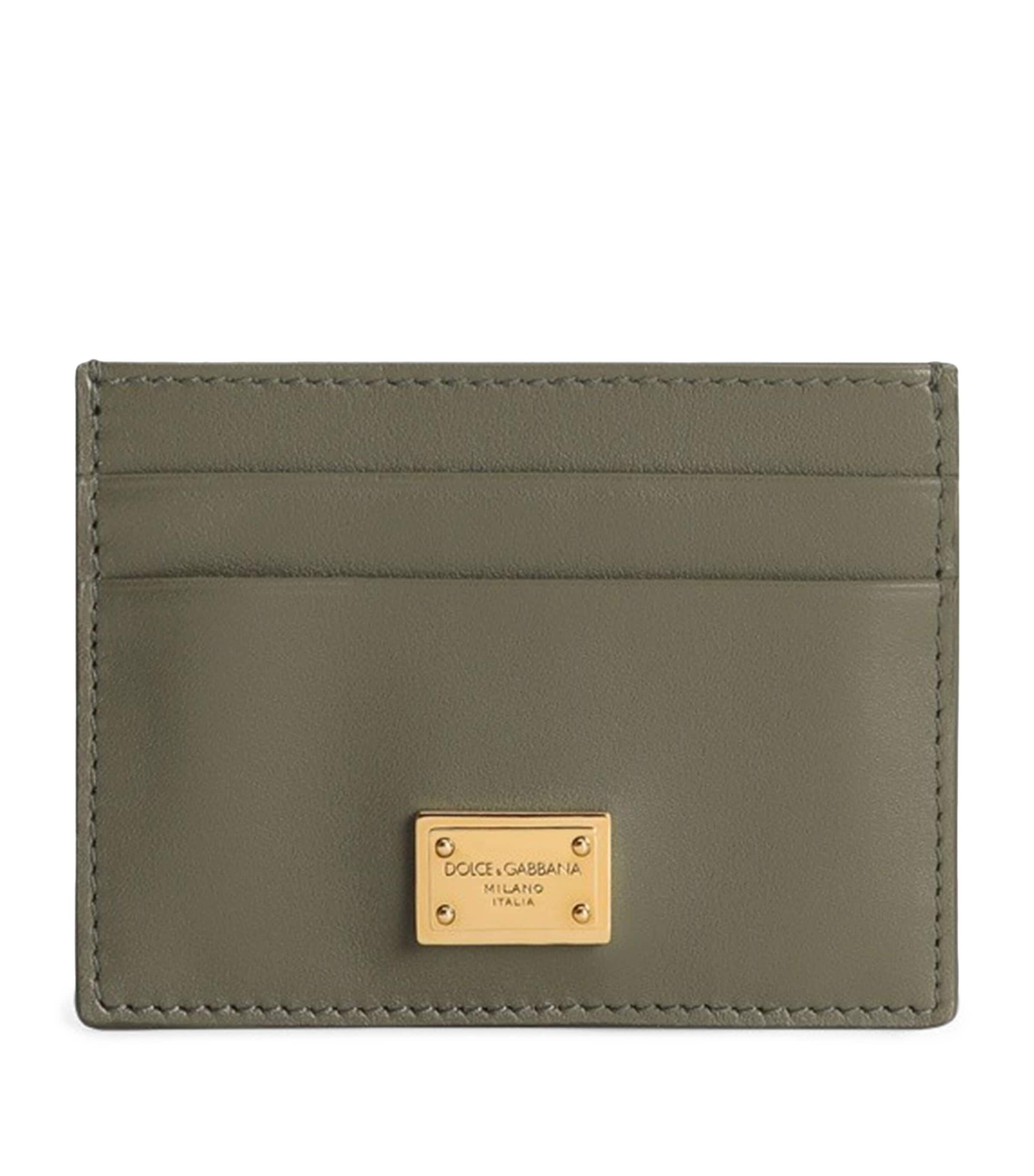 Dolce&Gabbana plongé calfskin card holder - British product