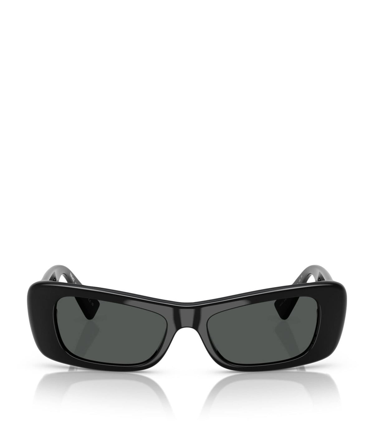 Versace acetate rectangular sunglasses with UV protection - British product