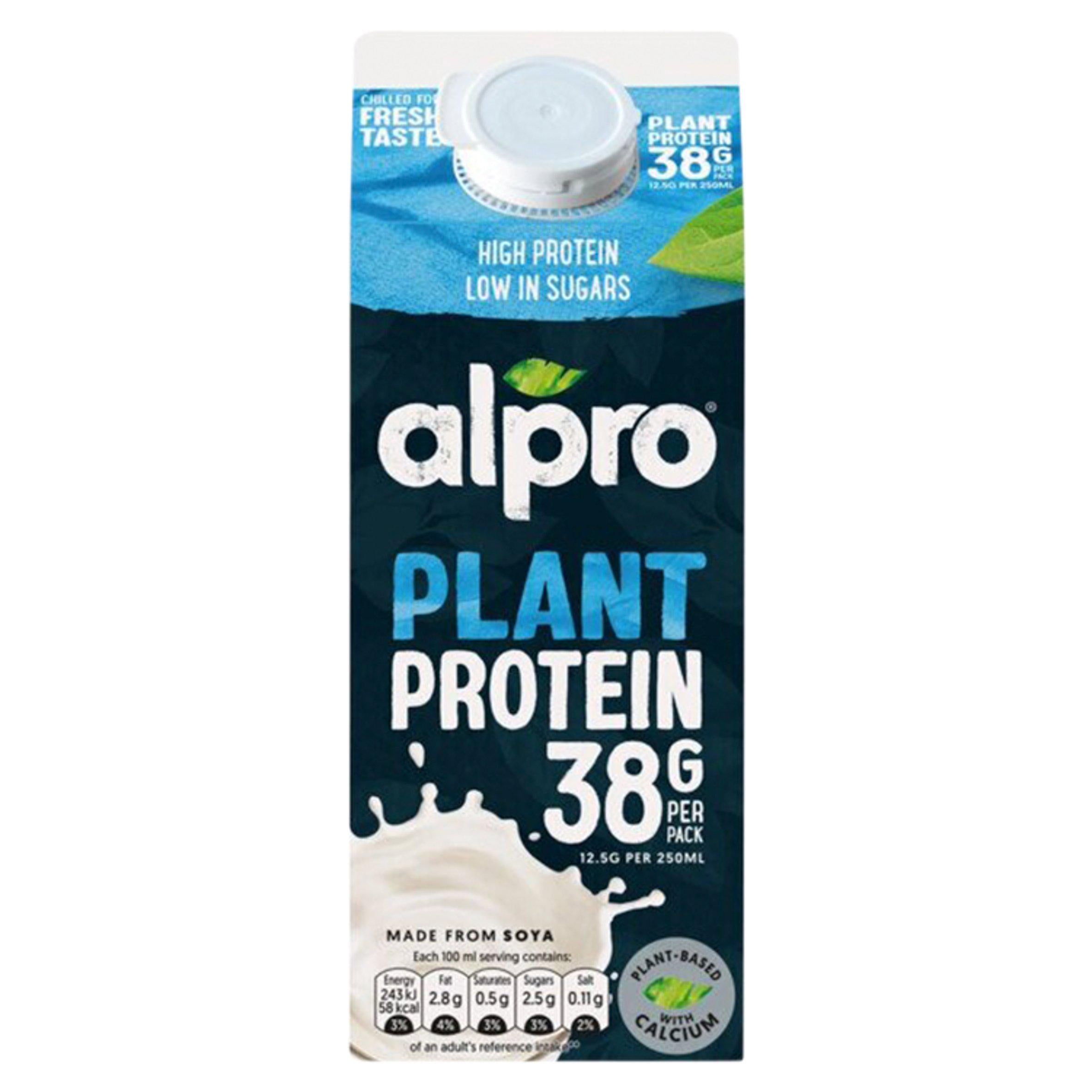 Alpro High Protein Soya Chilled Dairy Alternative Drink 750ml GOODS Sainsburys   