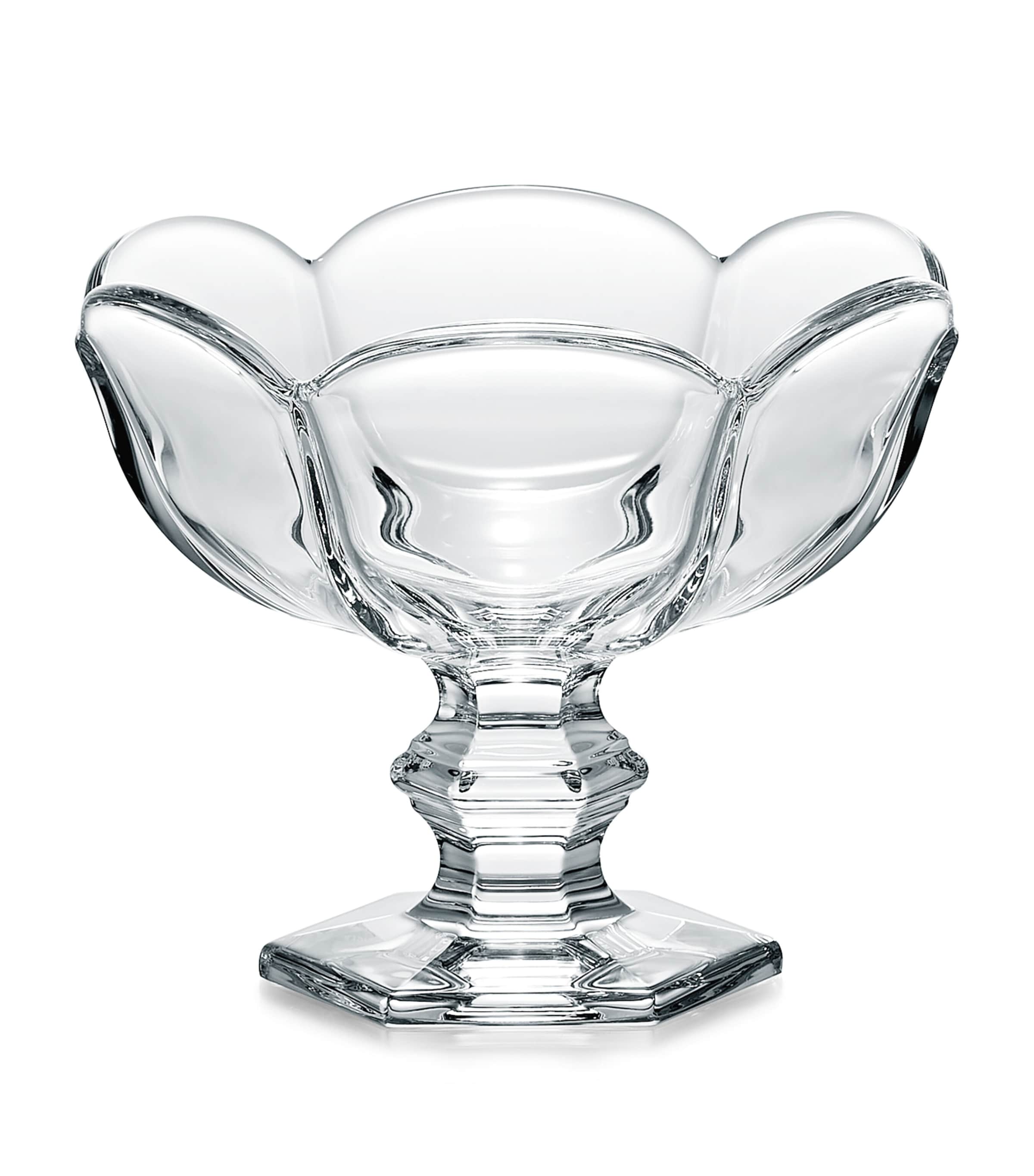 Baccarat Harcourt Tulipe Presentation crystal bowl 14.5cm - British product