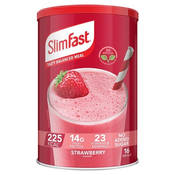 Slimfast Strawberry Powder 584g GOODS Superdrug   