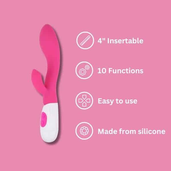 Jessica Rabbit G-Spot Rabbit Vibrator 7.75 inches, UK version