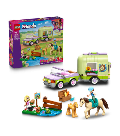 Harrods Lego Friends Horse & Baby Foal Trailer Toy Set- Buy online at McGrocer