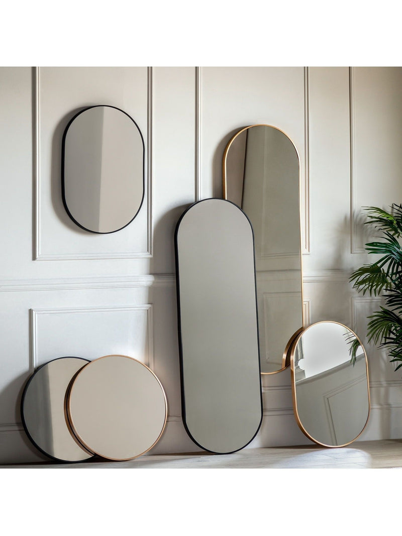 Gallery Gold Yardley round mirror 60cm, UK version