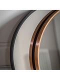Gallery Gold Yardley round mirror 60cm, UK version