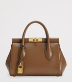 Dolce&Gabbana Marlene top-handle bag calf leather gold-tone hardware - British product