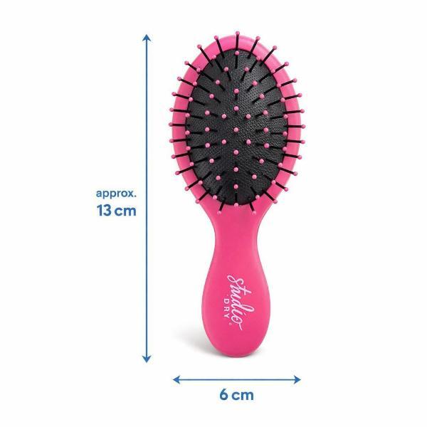 Danielle Creations detangler brush pink travel size (British brand)