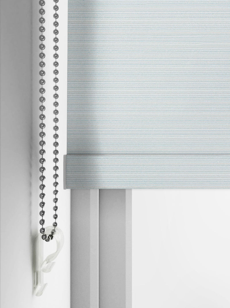Next Fester teal blue roller blind - British product