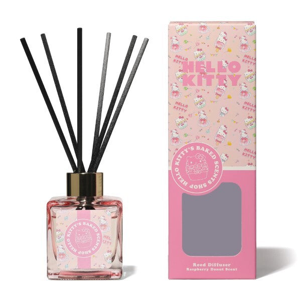 Hello Kitty Bakery Raspberry Donut reed diffuser 100ml - British product