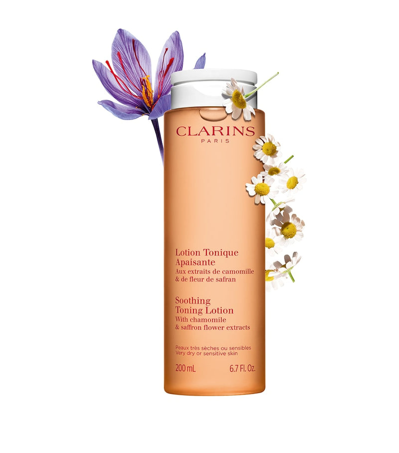 Clarins Soothing Toning Lotion 200ml, imported from the UK