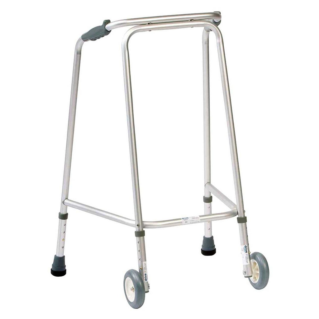 Walking Frame (Wheeled)  Adjustable Height - Medium