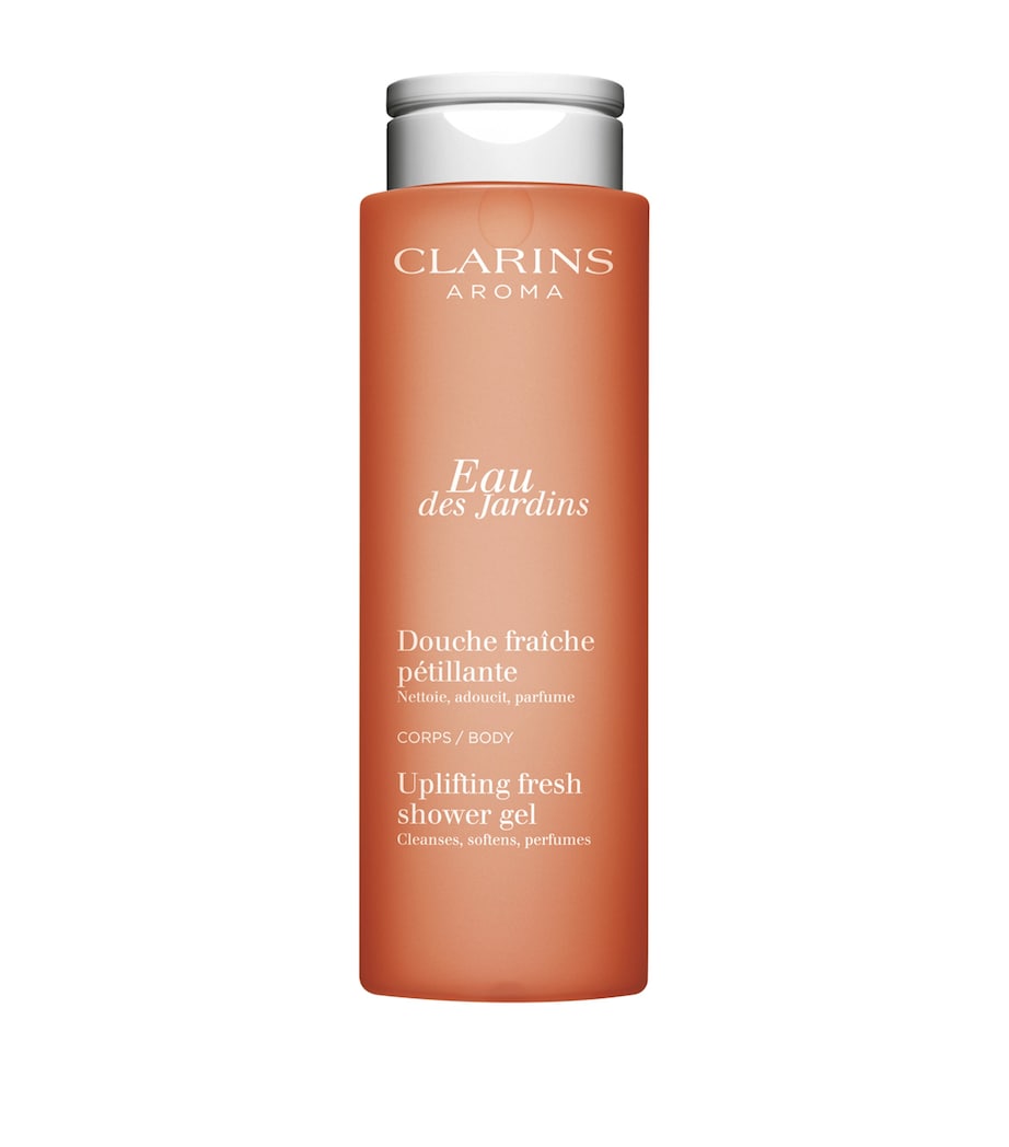 Clarins Eau des Jardins uplifting fresh shower gel 200ml - British product