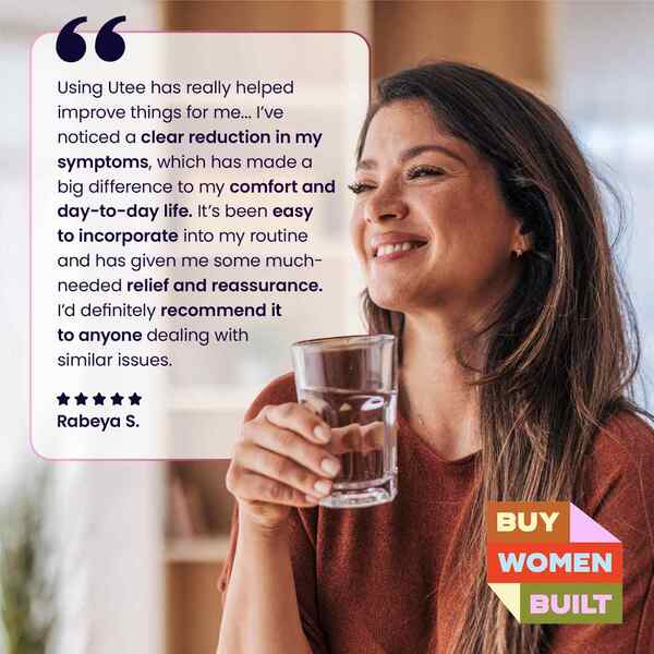 Extracted Utee urinary tract supplement with D-Mannose and probiotics - British product