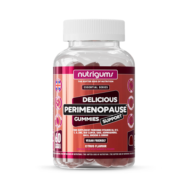 Nutrigums perimenopause support gummies 60 count (British brand)