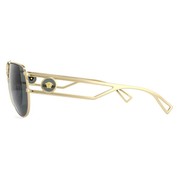 Versace VE2225 gold unisex sunglasses - British product