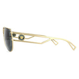 Versace VE2225 gold unisex sunglasses - British product