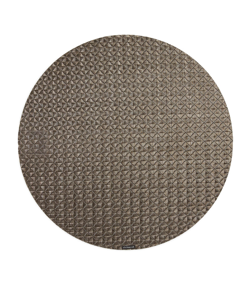 Chilewich Origami Round Placemat 38cm - British product