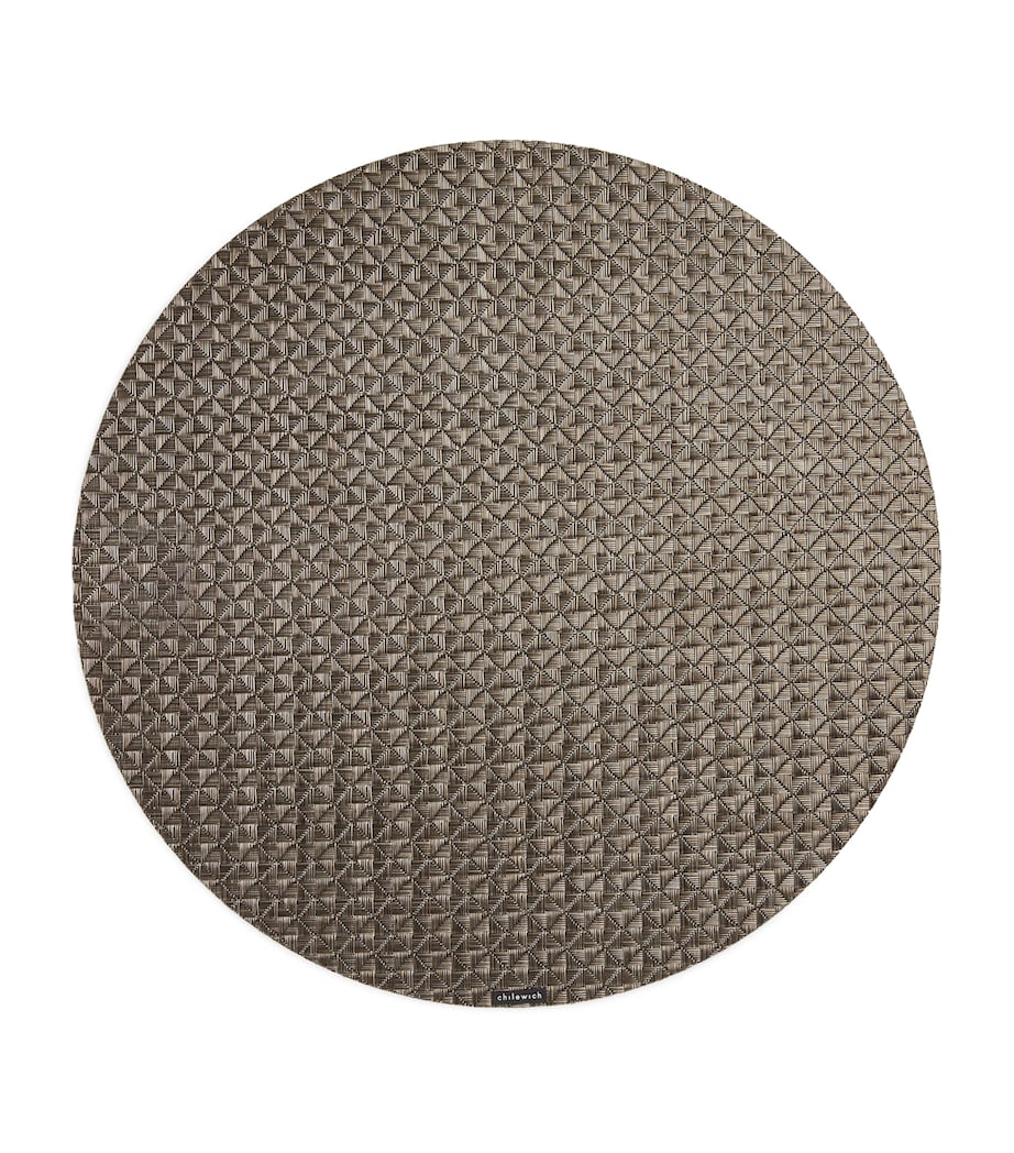 Chilewich Origami Round Placemat 38cm - British product