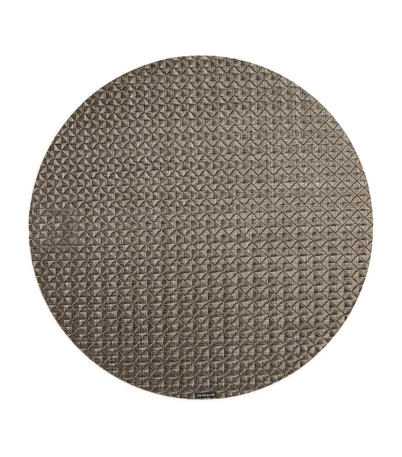 Chilewich Origami Round Placemat 38cm - British product