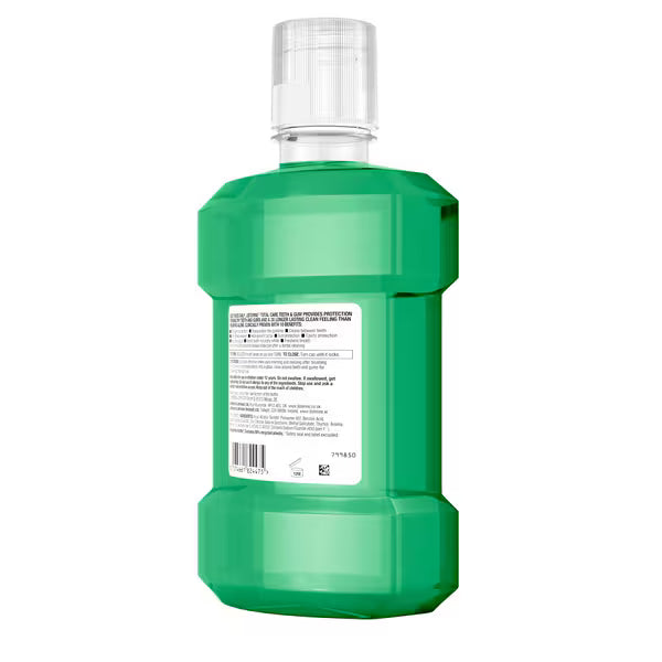 Listerine Total Care Teeth & Gum Mouthwash 1L (British brand)