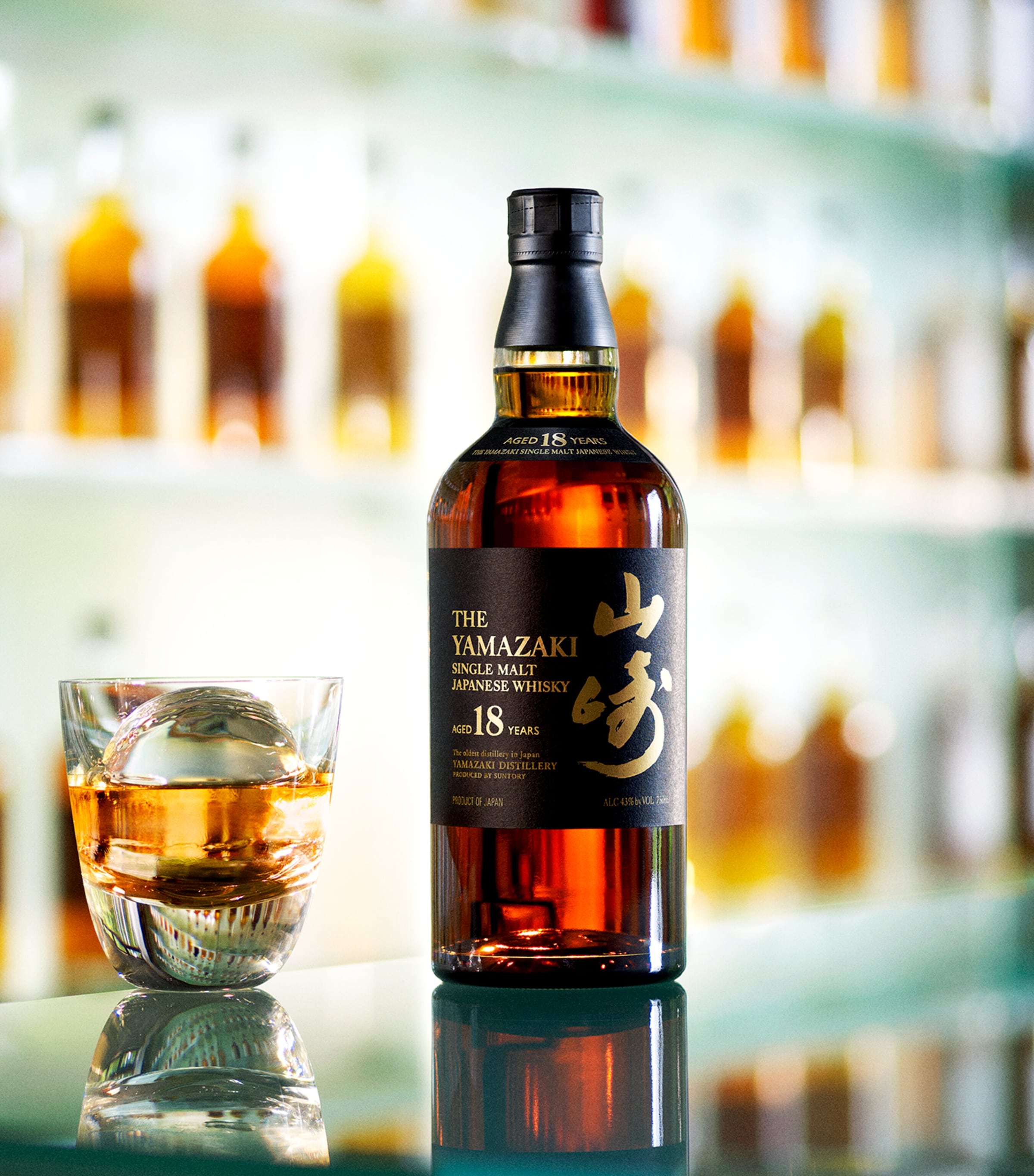Suntory Yamazaki 18-Year-Old single malt whisky 70cl (British brand)
