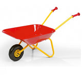 Rolly wheelbarrow red metal - British product