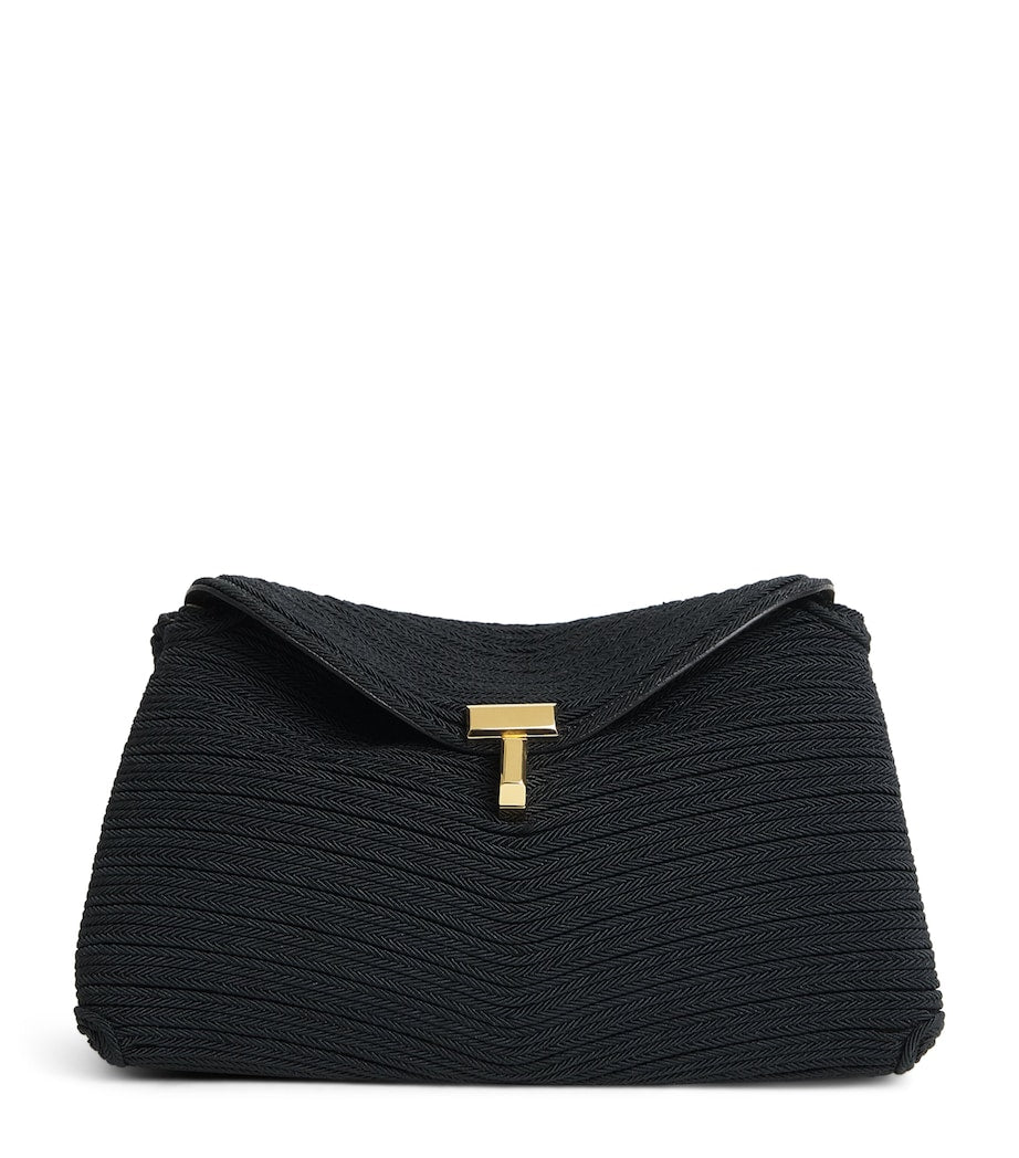 Toteme woven clutch bag mini - British product