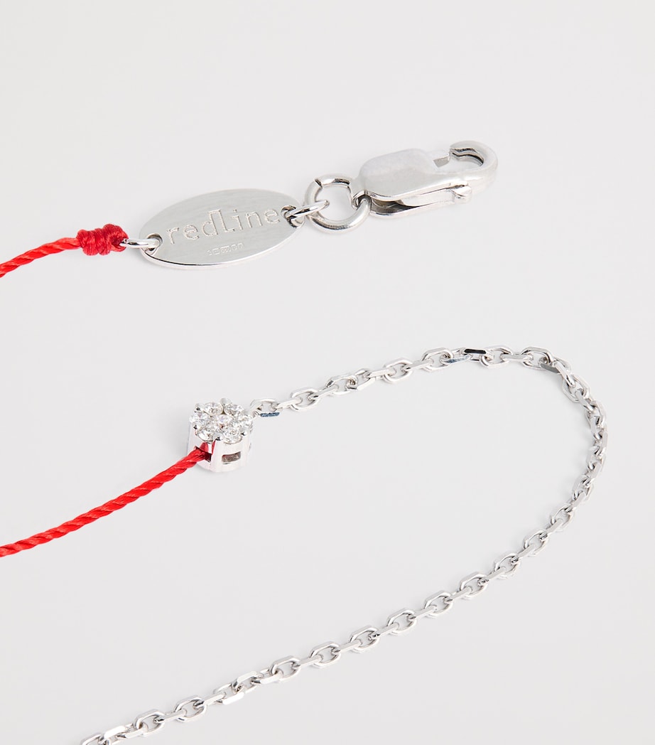 Redline Illusion half-chain diamond bracelet (British brand)