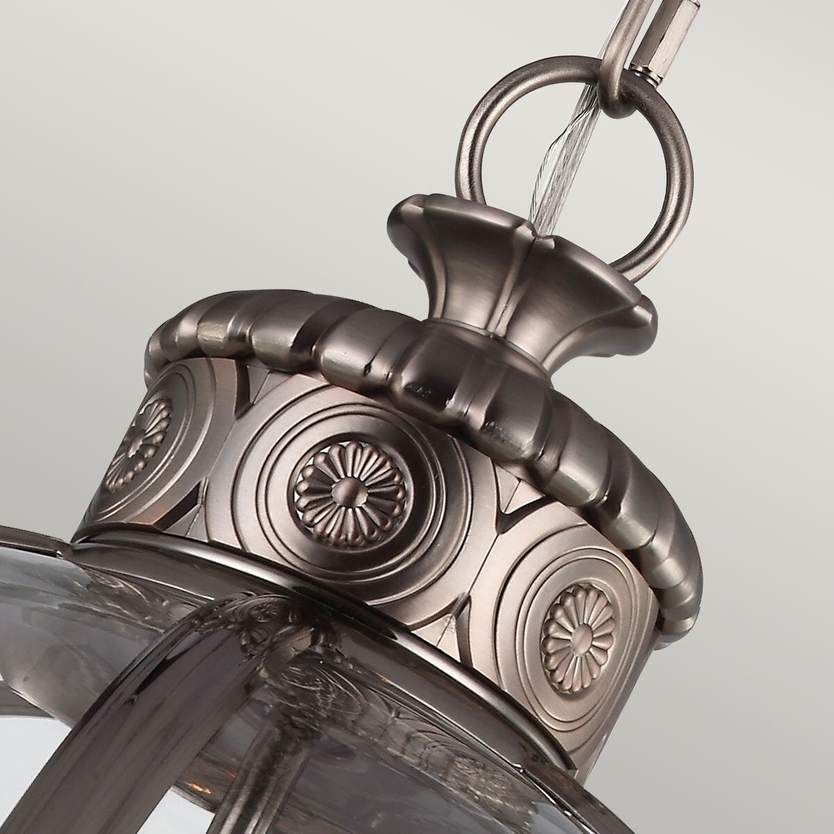 Feiss Adams 4 light pendant chandelier in 2 finishes - British product