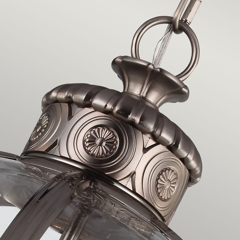 Feiss Adams 4 light pendant chandelier in 2 finishes - British product
