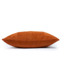 furn. Jagger ribbed cushion rust orange 45cm (British brand)