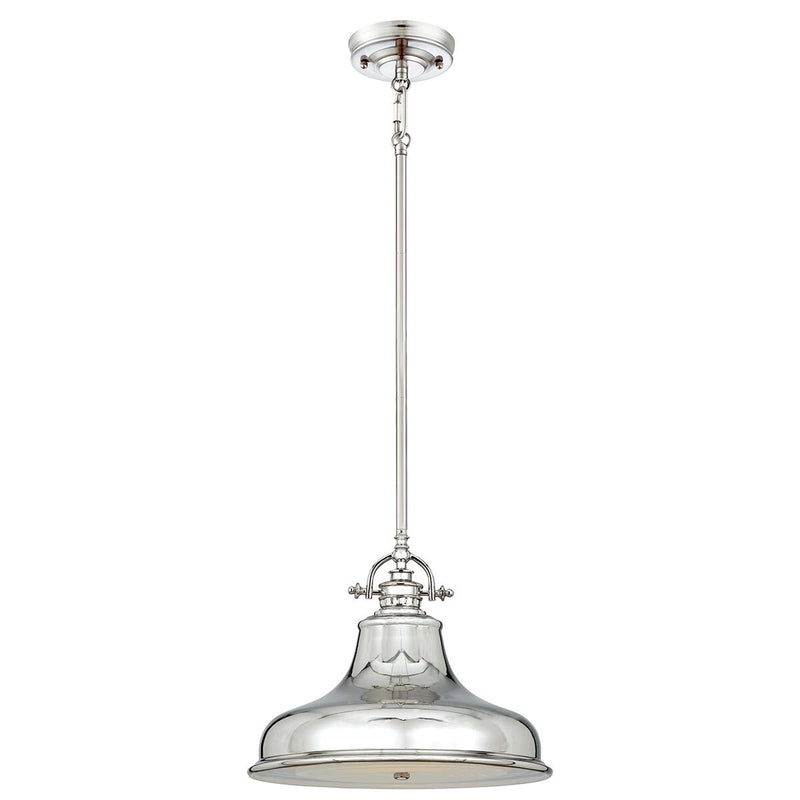 Quoizel Emery pendant light Imperial Silver, UK version