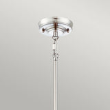 Quoizel Emery pendant light Imperial Silver, UK version